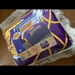 NBA Lakers Full/Queen Bedding Set